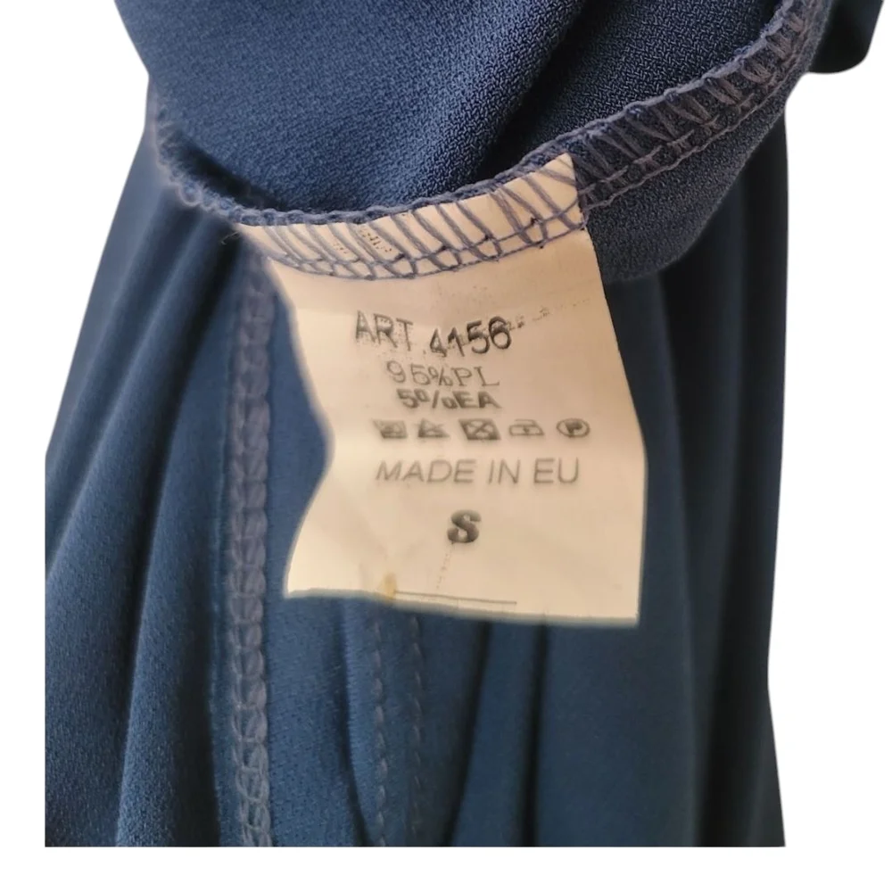 ✨️NWT✨️ WAL-G - Small Elegant Blue Midi Dress - Picture 6 of 8